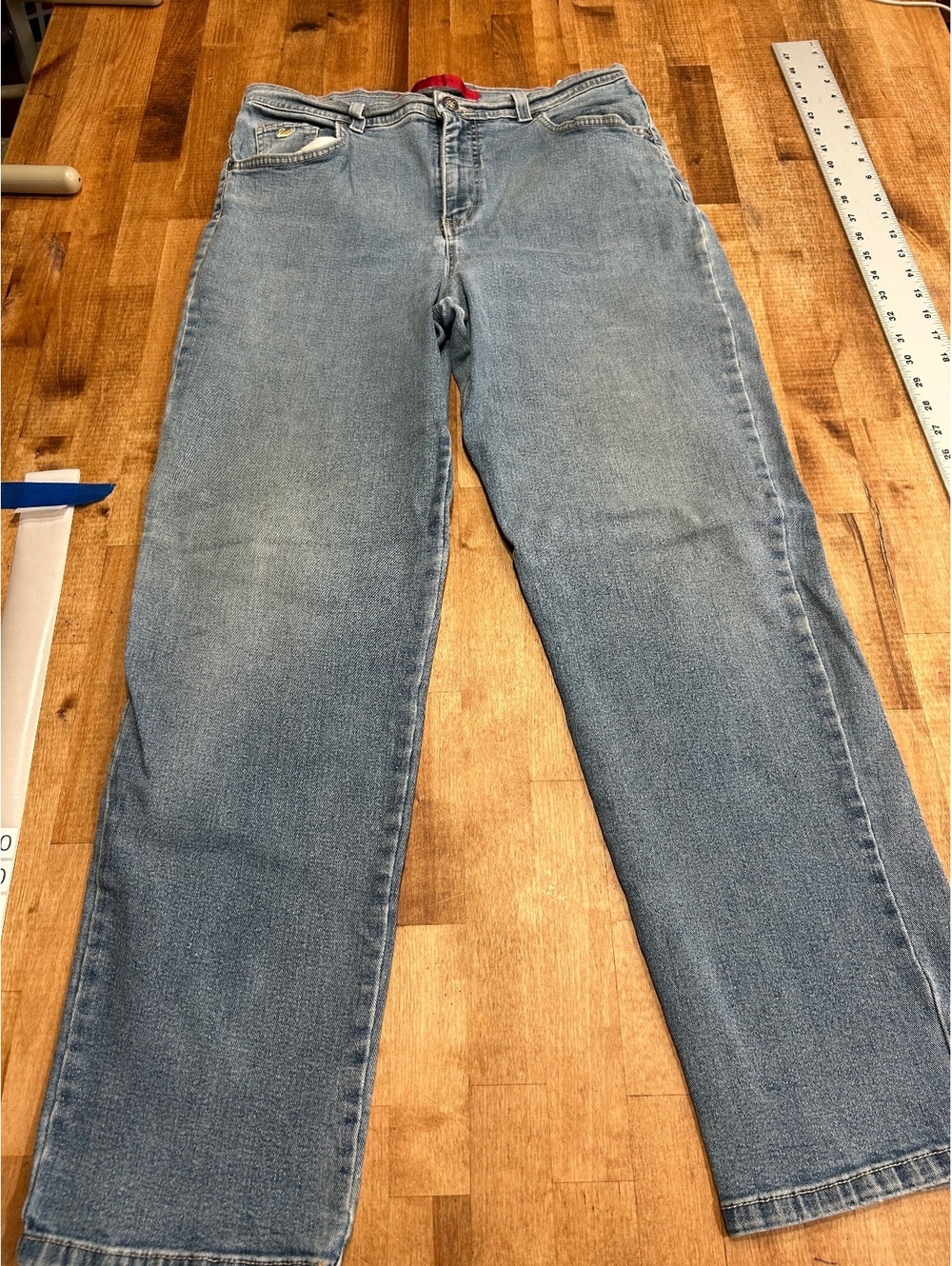 Levi's Vintage Light Blue Straight Leg Jeans Made in Israel